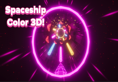 Spaceship Color 3D